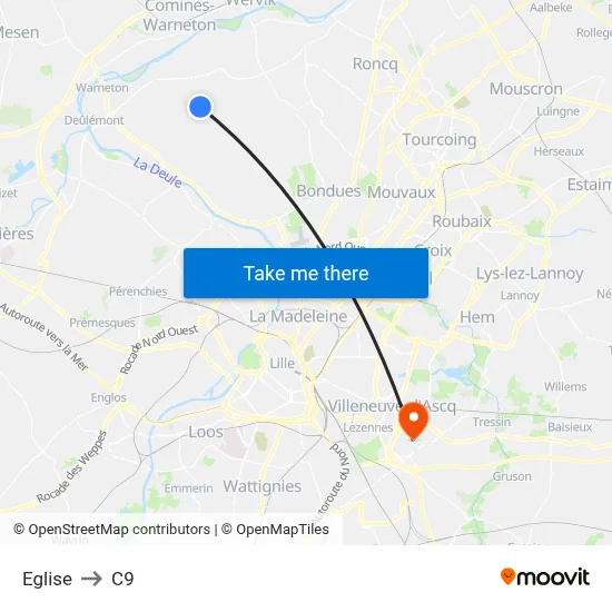 Eglise to C9 map