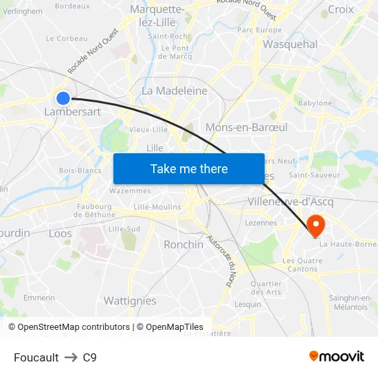 Foucault to C9 map