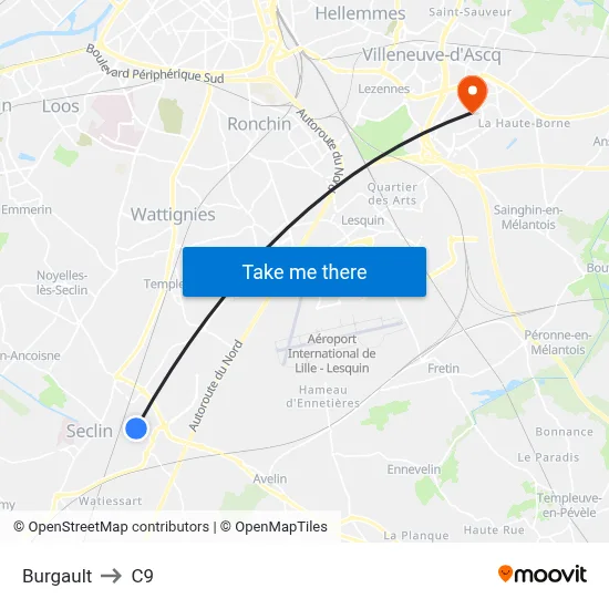 Burgault to C9 map