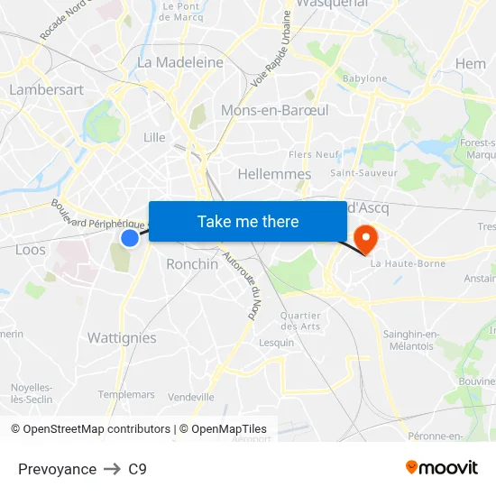 Prevoyance to C9 map