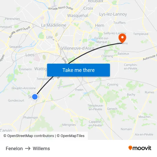 Fenelon to Willems map