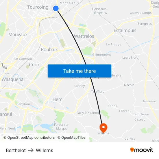 Berthelot to Willems map
