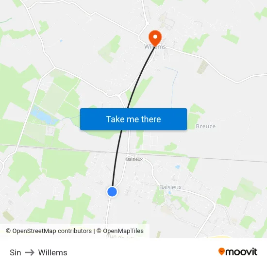 Sin to Willems map