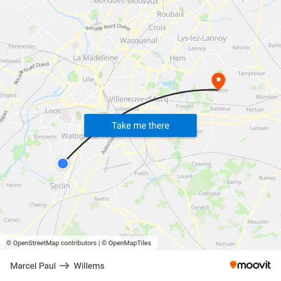 Marcel Paul to Willems map