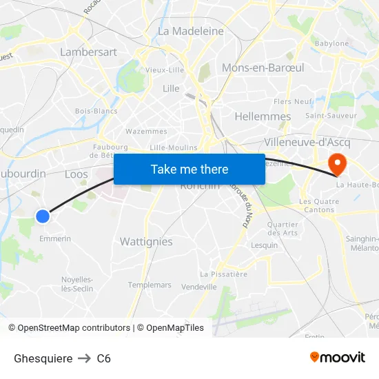 Ghesquiere to C6 map