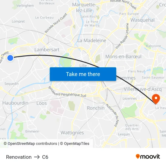 Renovation to C6 map