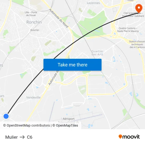 Mulier to C6 map