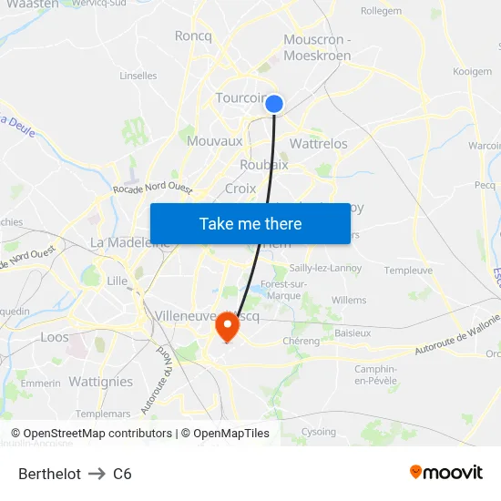 Berthelot to C6 map