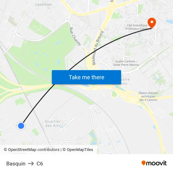 Basquin to C6 map