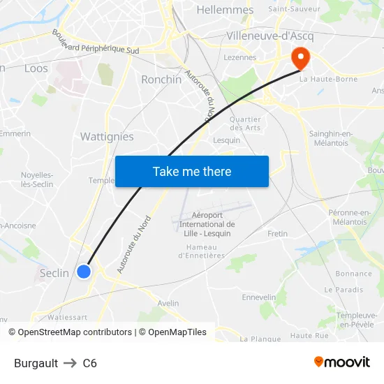 Burgault to C6 map
