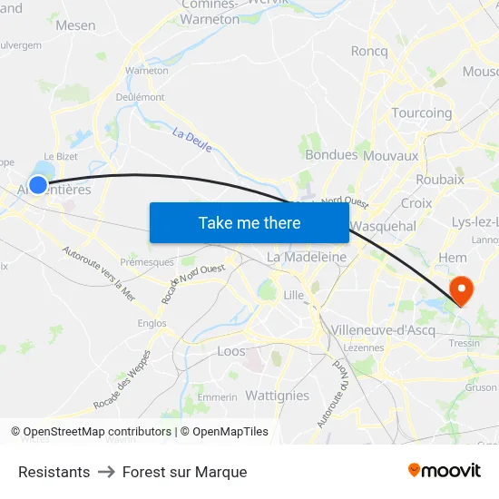 Resistants to Forest sur Marque map