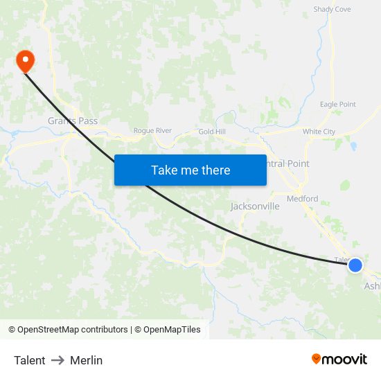 Talent to Merlin map