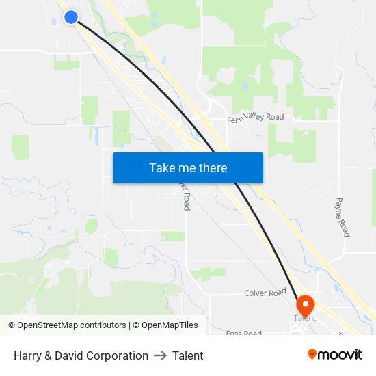 Harry & David Corporation to Talent map