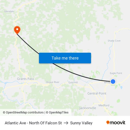 Atlantic Ave - North Of Falcon St to Sunny Valley map