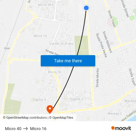 Micro 40 to Micro 16 map