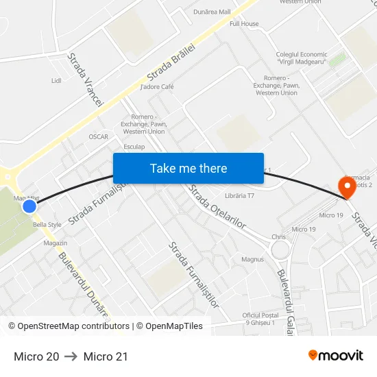 Micro 20 to Micro 21 map