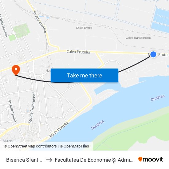 Biserica Sfântul Dumitru to Facultatea De Economie Și Administrarea Afacerilor map