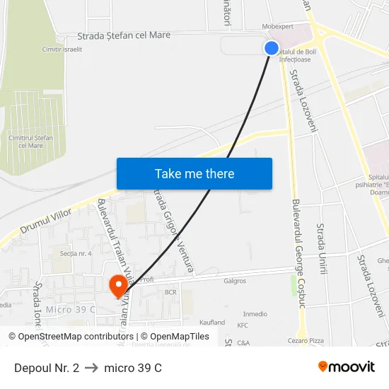 Depoul Nr. 2 to micro 39 C map