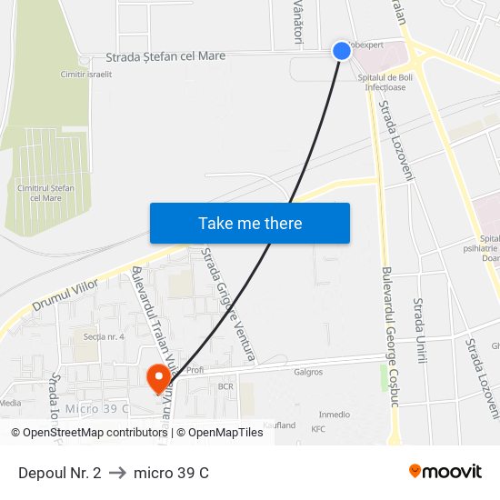 Depoul Nr. 2 to micro 39 C map