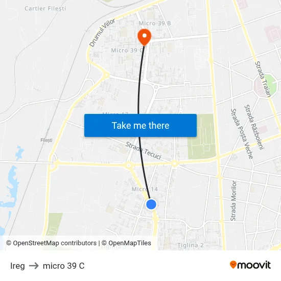 Ireg to micro 39 C map