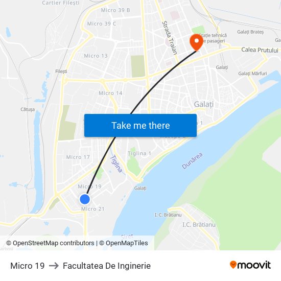 Micro 19 to Facultatea De Inginerie map