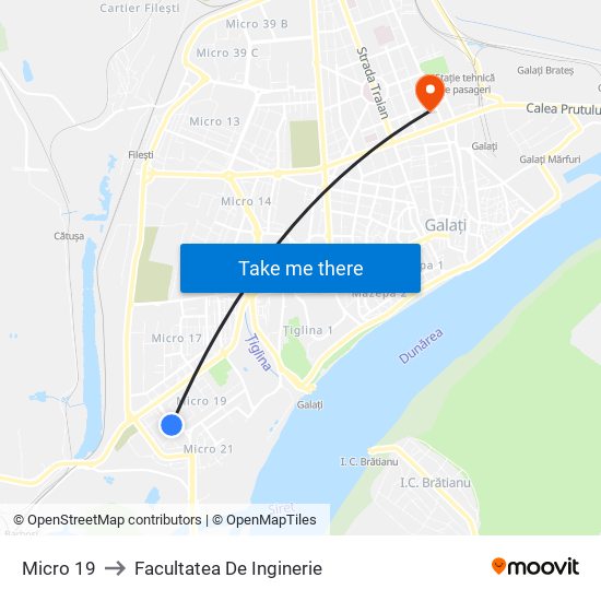 Micro 19 to Facultatea De Inginerie map