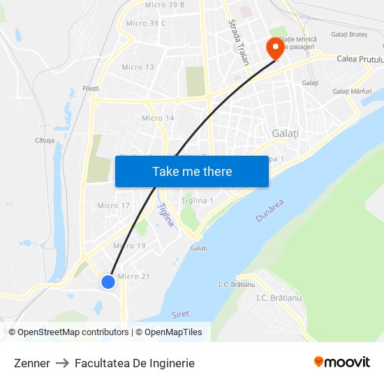 Zenner to Facultatea De Inginerie map