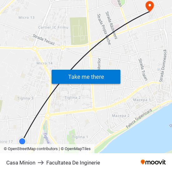 Casa Minion to Facultatea De Inginerie map