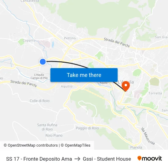 SS 17 - Opposite Ama Depot to GSSI - Student House map
