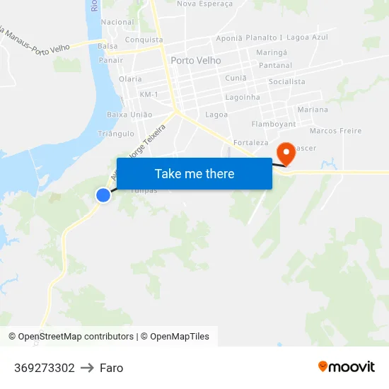 369273302 to Faro map
