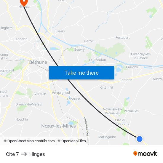 Cite 7 to Hinges map