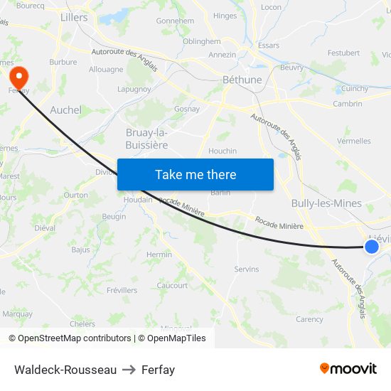 Waldeck-Rousseau to Ferfay map