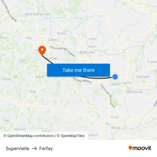 Supervielle to Ferfay map