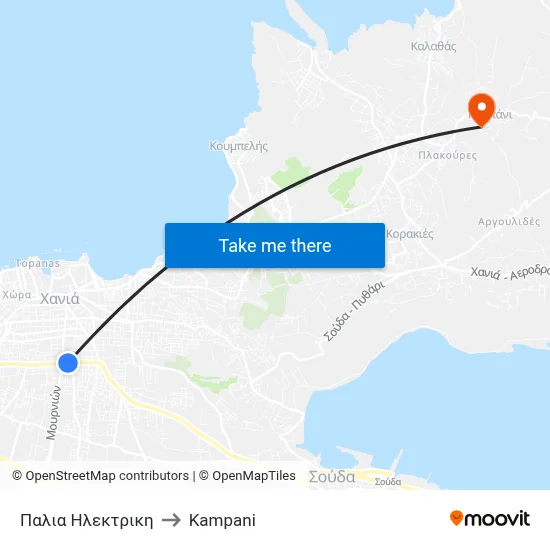 Old Electric to Kampani map