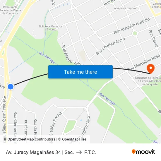 Av. Juracy Magalhães 34 | Sec. to F.T.C. map