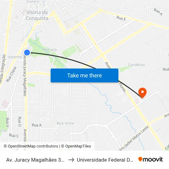 Av. Juracy Magalhães 34 | Sec. to Universidade Federal Da Bahia map