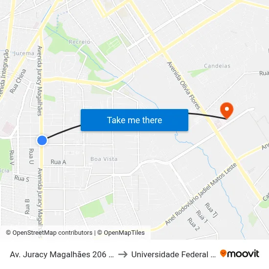 Av. Juracy Magalhães 206 | Ibis Hotel to Universidade Federal Da Bahia map