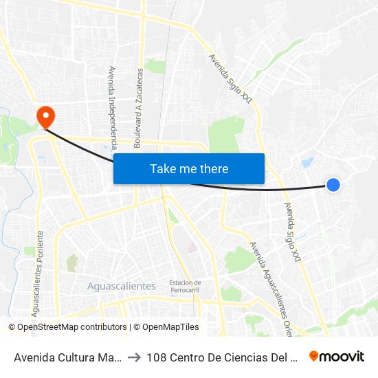 Avenida Cultura Maya 104, 104_24 to 108 Centro De Ciencias Del Diseño Y Construcción map