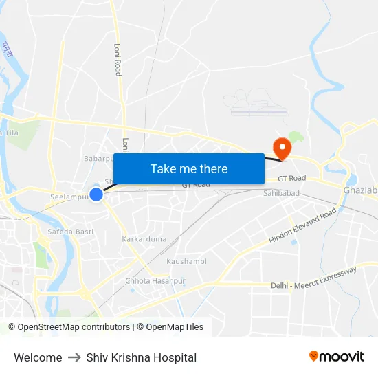 Welcome to Shiv Krishna Hospital map
