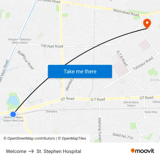 Welcome to St. Stephen Hospital map