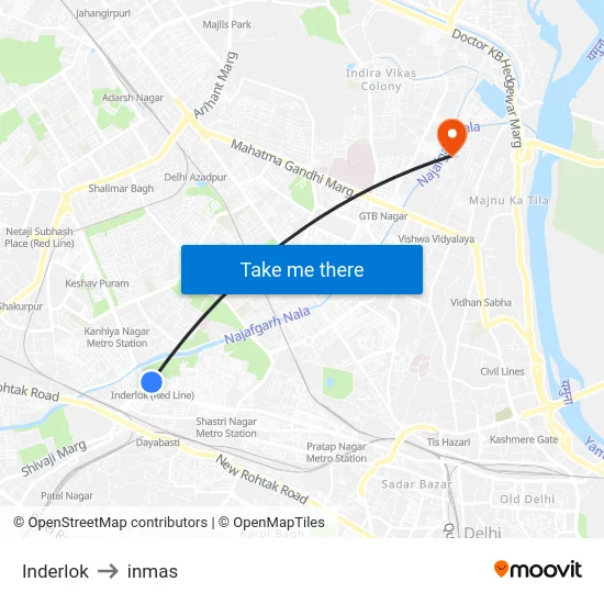 Inderlok to inmas map