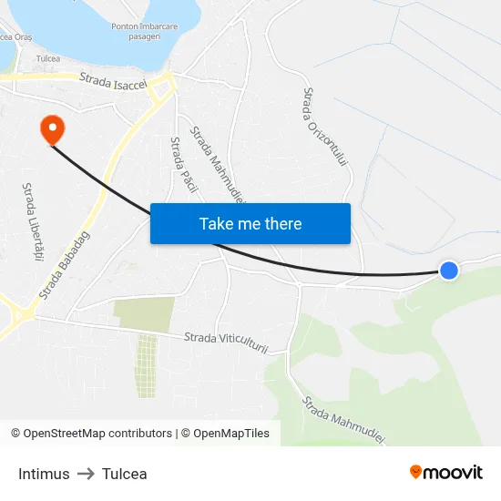 Intimus to Tulcea map