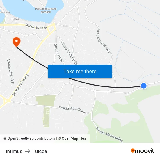 Intimus to Tulcea map