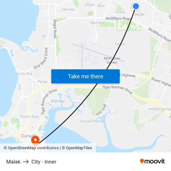 Malak to City - Inner map