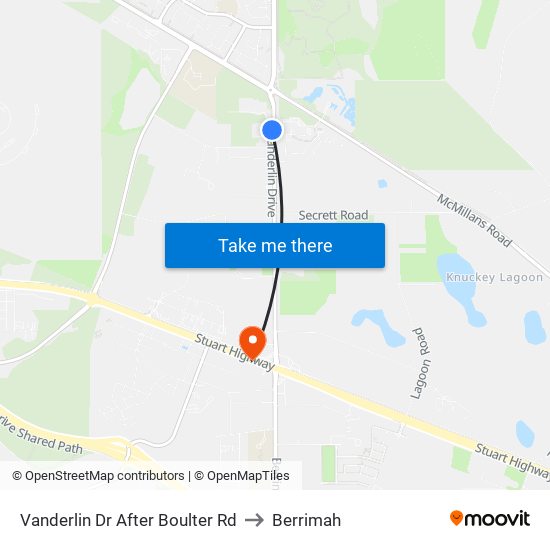 Vanderlin Dr After Boulter Rd to Berrimah map