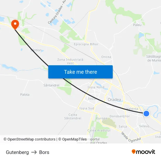 Gutenberg to Bors map