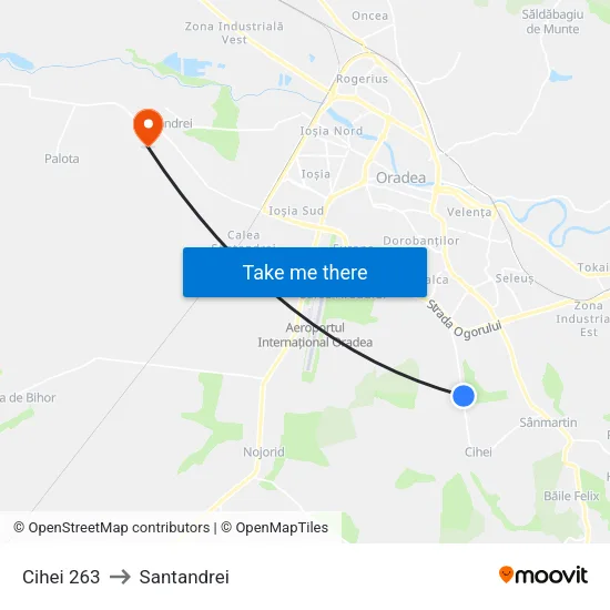 Cihei | Nr. 263 to Santandrei map
