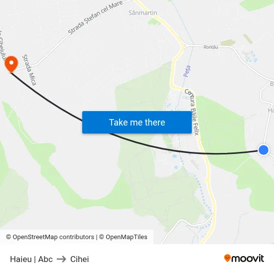Haieu | Abc to Cihei map