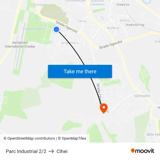 Parc Industrial 2/2 to Cihei map