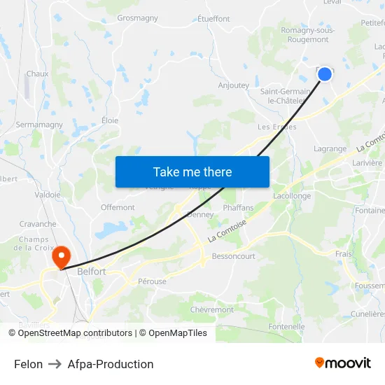Felon to Afpa-Production map